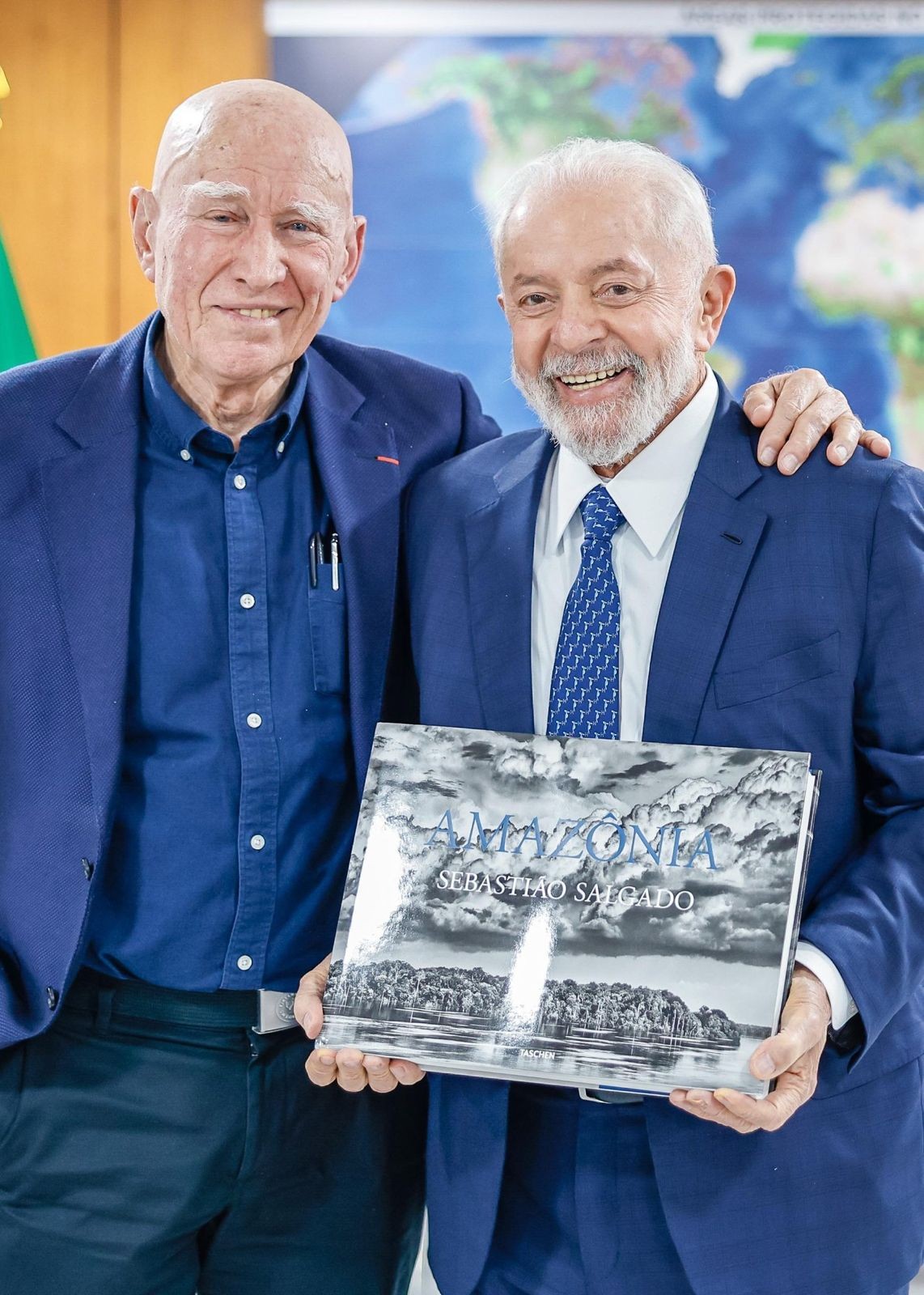 Lula faz um minuto de silêncio no Planalto em homenagem a Sebastião Salgado: ‘Um dos maiores que o mundo já produziu’