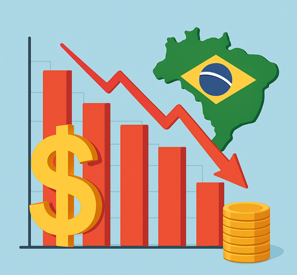 Queda do Dólar: Impactos no PIB Brasileiro e Perspectivas para o Futuro